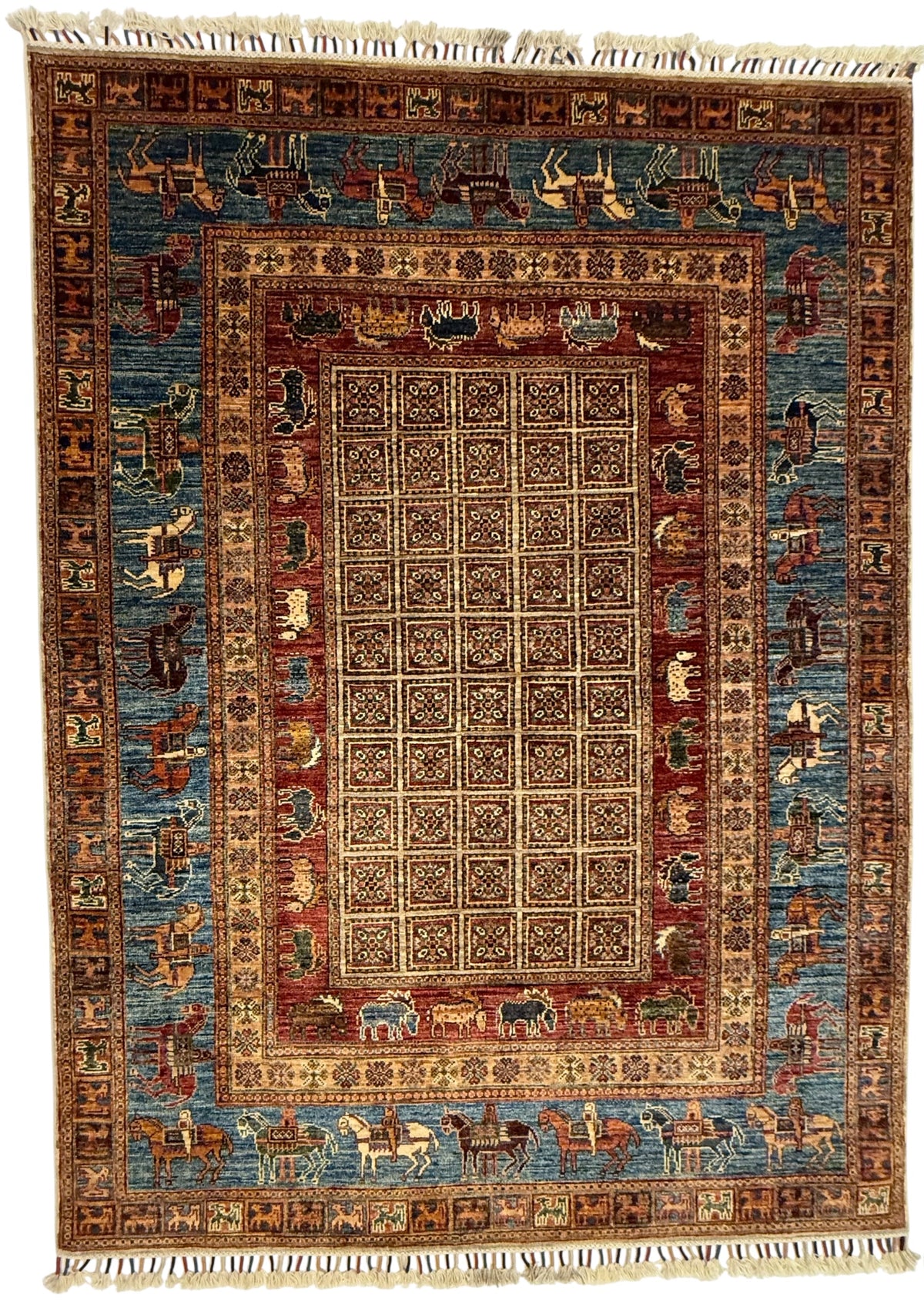 Afghaans Mamluk Tapijt 156 X 209 CM Ziegler Design