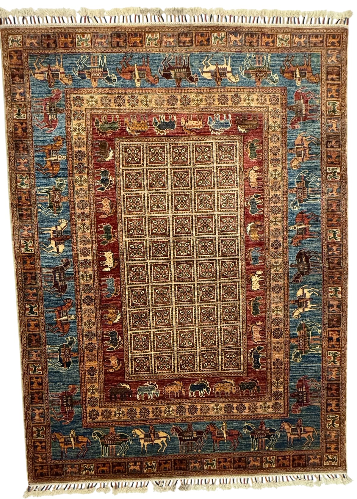 Afghaans Mamluk Tapijt 156 X 209 CM Ziegler Design