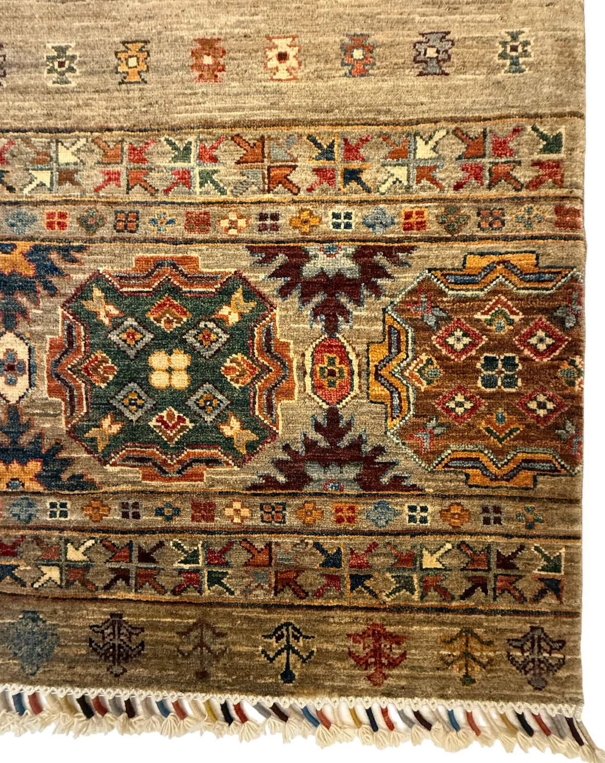 Afghaans Khorjin Tapijt 156 X 202 CM Handgemaakt