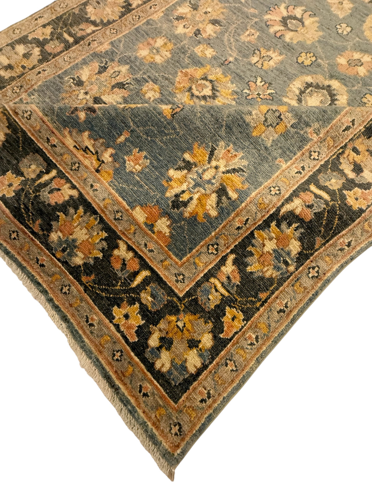 Afghaans Ziegler Tapijt 148 X 196 CM Handgeknoopt