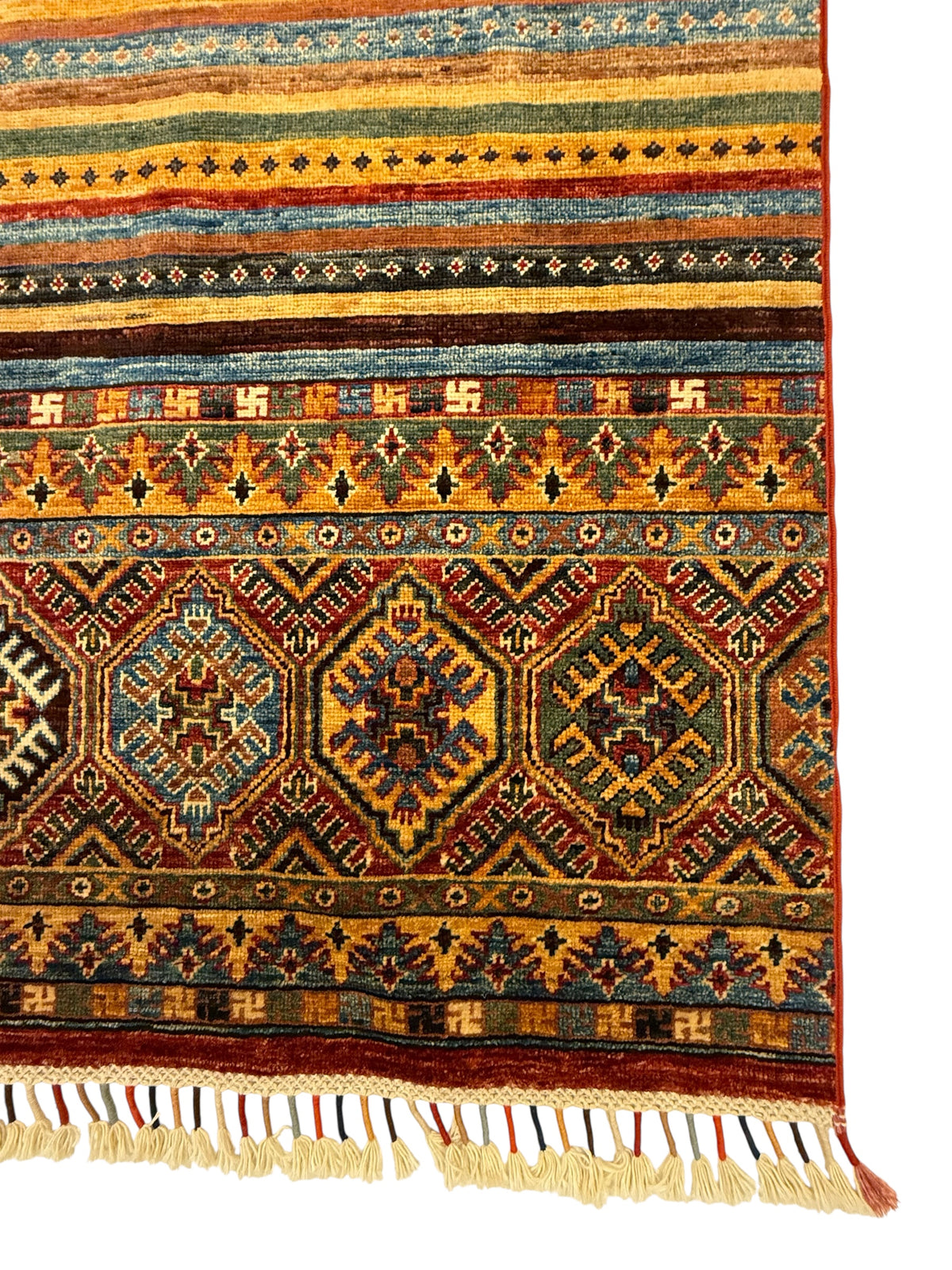 Afghaans Khorjin 126 X 182 CM Handgeknoopt