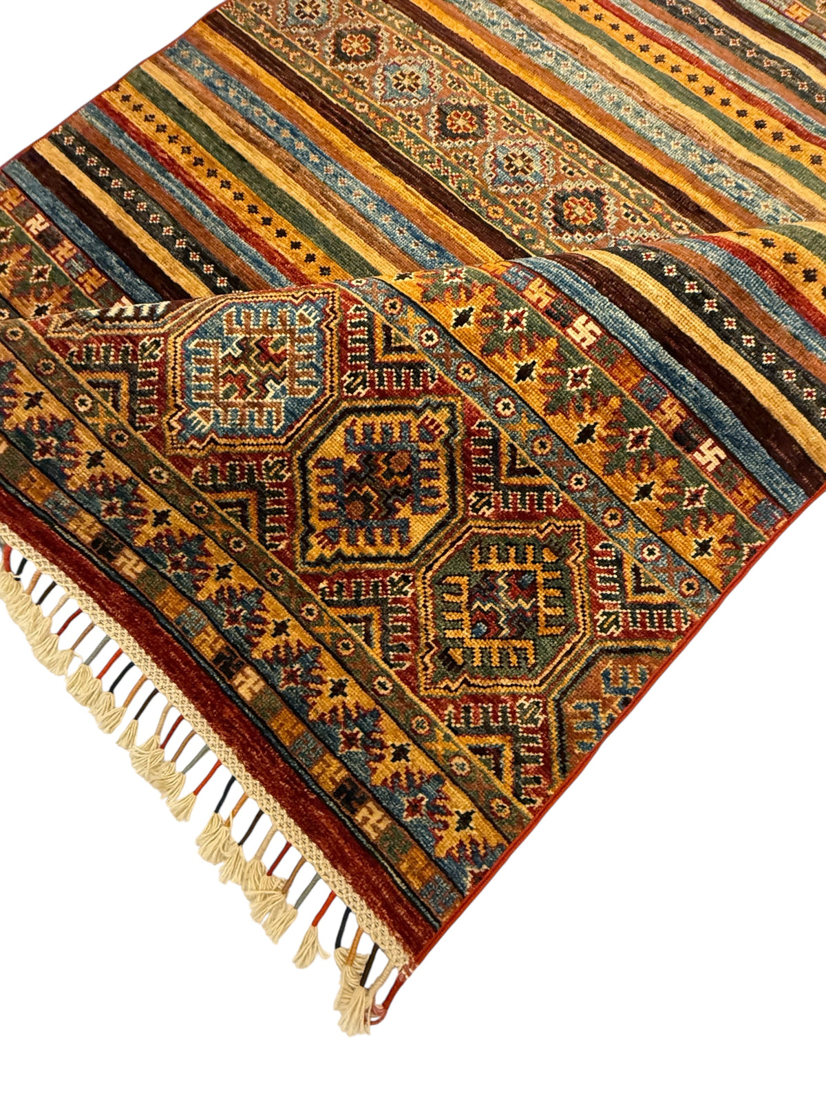Afghaans Khorjin 126 X 182 CM Handgeknoopt