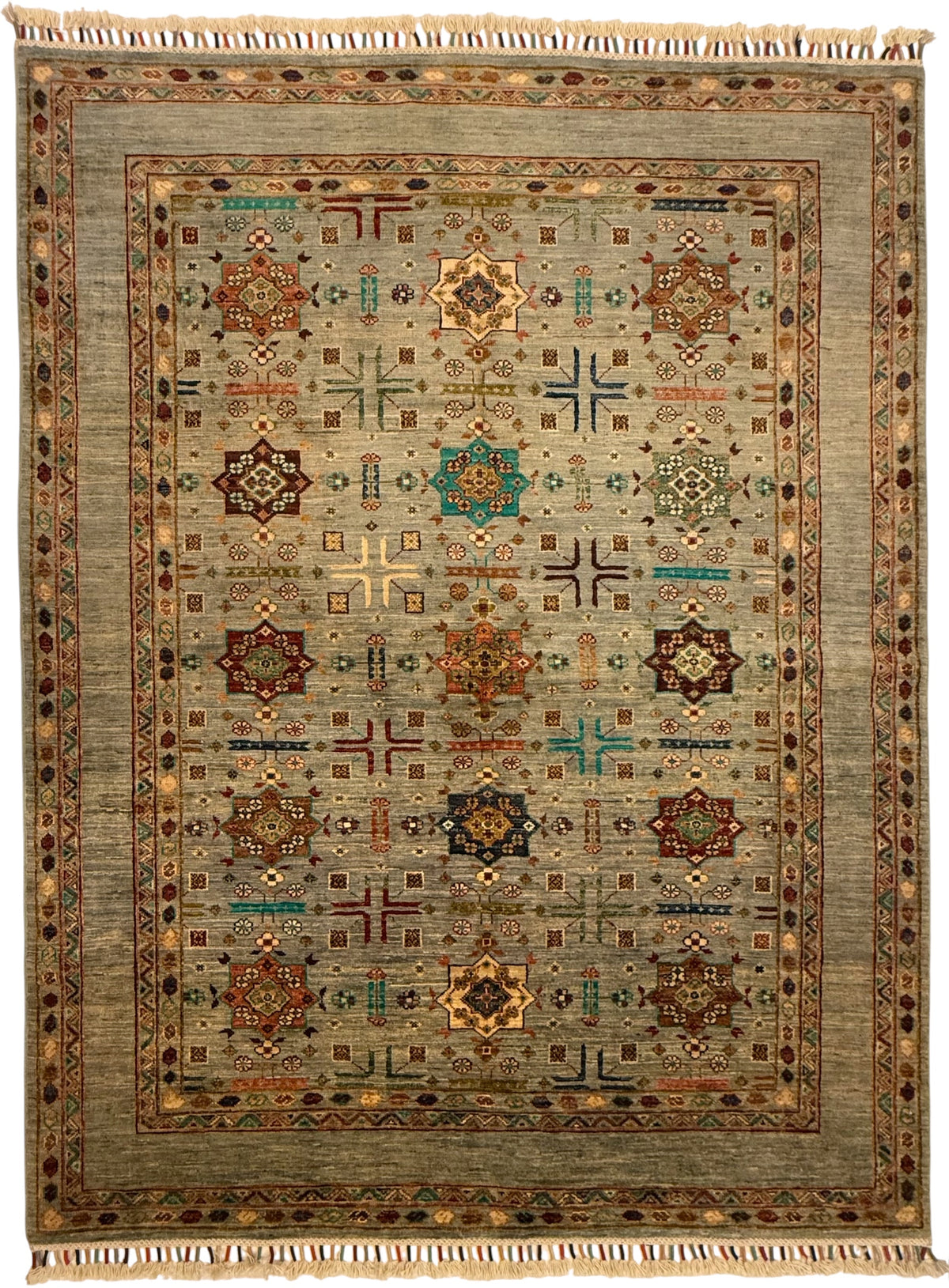 Handgeknoopt Afghaanse Sultani Tapijt 154 X 200 CM