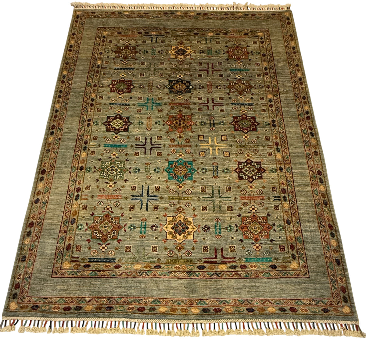 Handgeknoopt Afghaanse Sultani Tapijt 154 X 200 CM