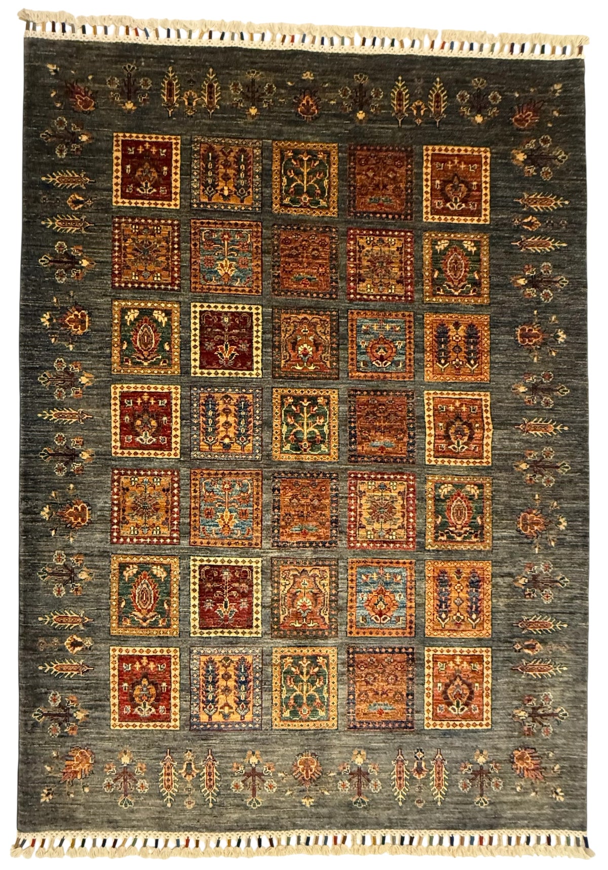 Gabbeh Bakhtiar Tapijt 152 X 206 CM Handgeknoopt Afghaans